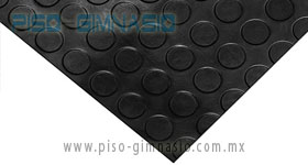 TAPETE ANTIDERRAPANTE TACHON NEGRO | PISO - GIMNASIO |